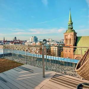 Blue Mandarin Garden Gates Apartment Gdansk